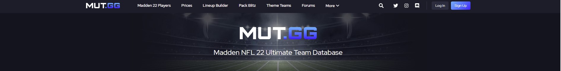 MUT Database - All Things Madden